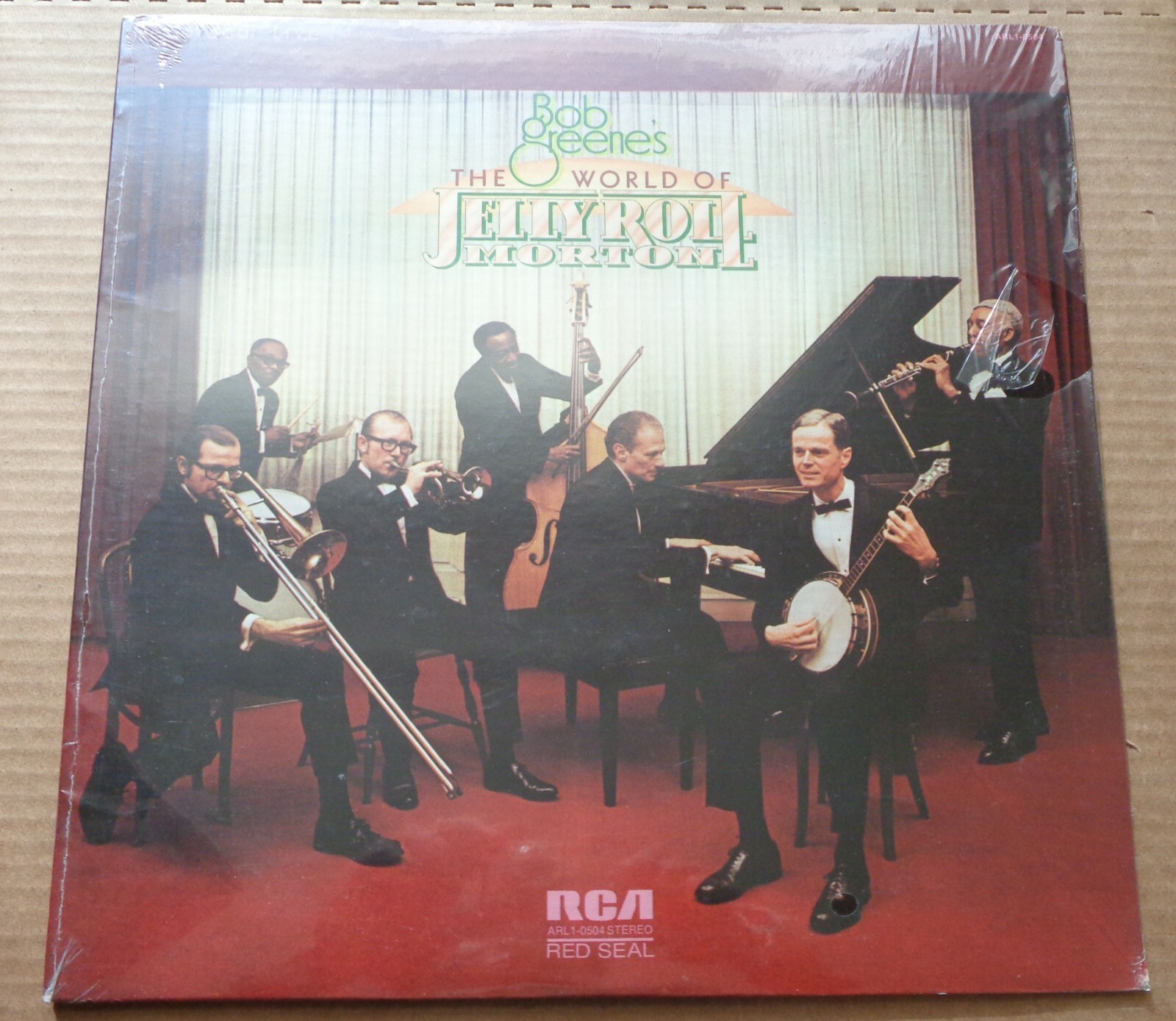 Bob Greene\'s The World of JELLY ROLL MORTON - RCA ARL1-0504 SEALED