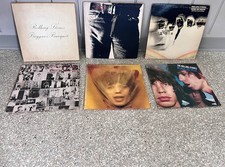 LOT of 6 Rolling Stones vinyl albums picture