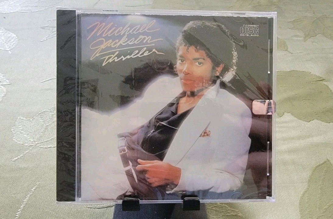 Thriller by Michael Jackson (CD, 1982, Epic) FIRST PRESS ORIGINAL.  SEALED