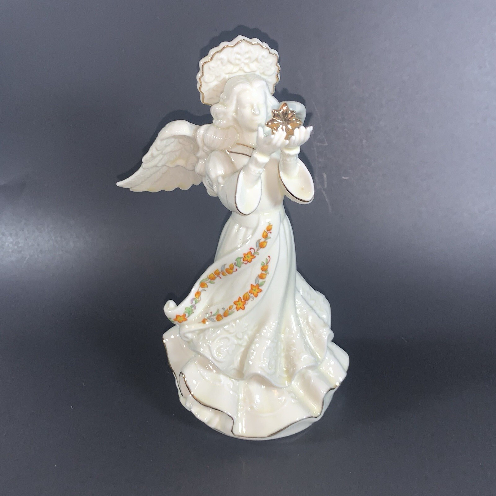 VTG The San Francisco Music Box Company MICHAEL ADAMS Porcelain Angel Works EUC