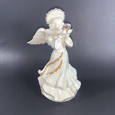 VTG The San Francisco Music Box Company MICHAEL ADAMS Porcelain Angel Works EUC picture