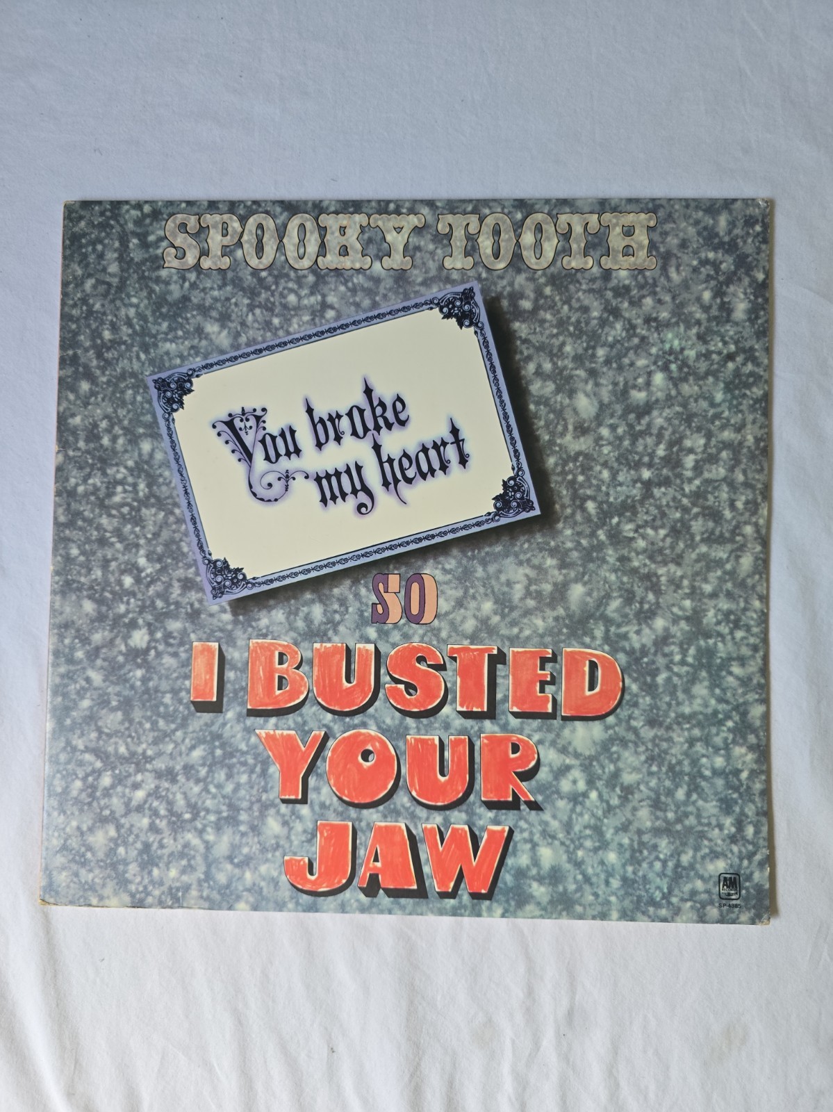 1973 Spooky Tooth Lp You Broke My Heart So I Busted Your Jaw On A&M - EXCELLENT 
