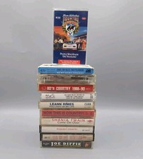 Vintage Lot of 11 Country Music Cassette Tapes Rimes Diffie Twain Team Valvoline picture
