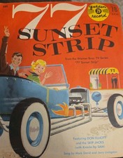 Vintage 77 Sunset Strip by Don Elliott and the Skip Jacks, 7