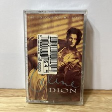 The Colour of My Love by Celine Dion Cassette Tape New Sealed Vintage 1990s picture