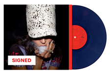 Tinashe Popstar SIGNED Late Night On A Weekday Blue Vinyl LP Autographed IN-HAND picture
