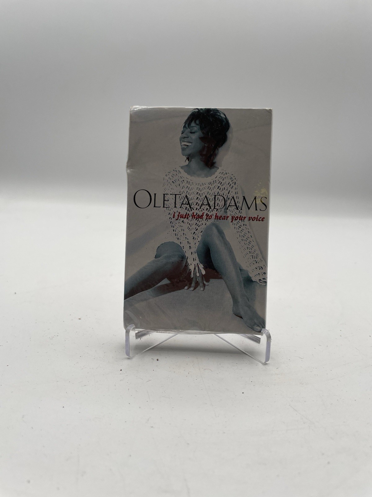 Sealed Oleta Adams I Just Had To Hear Your Voice Cassette Single 1993