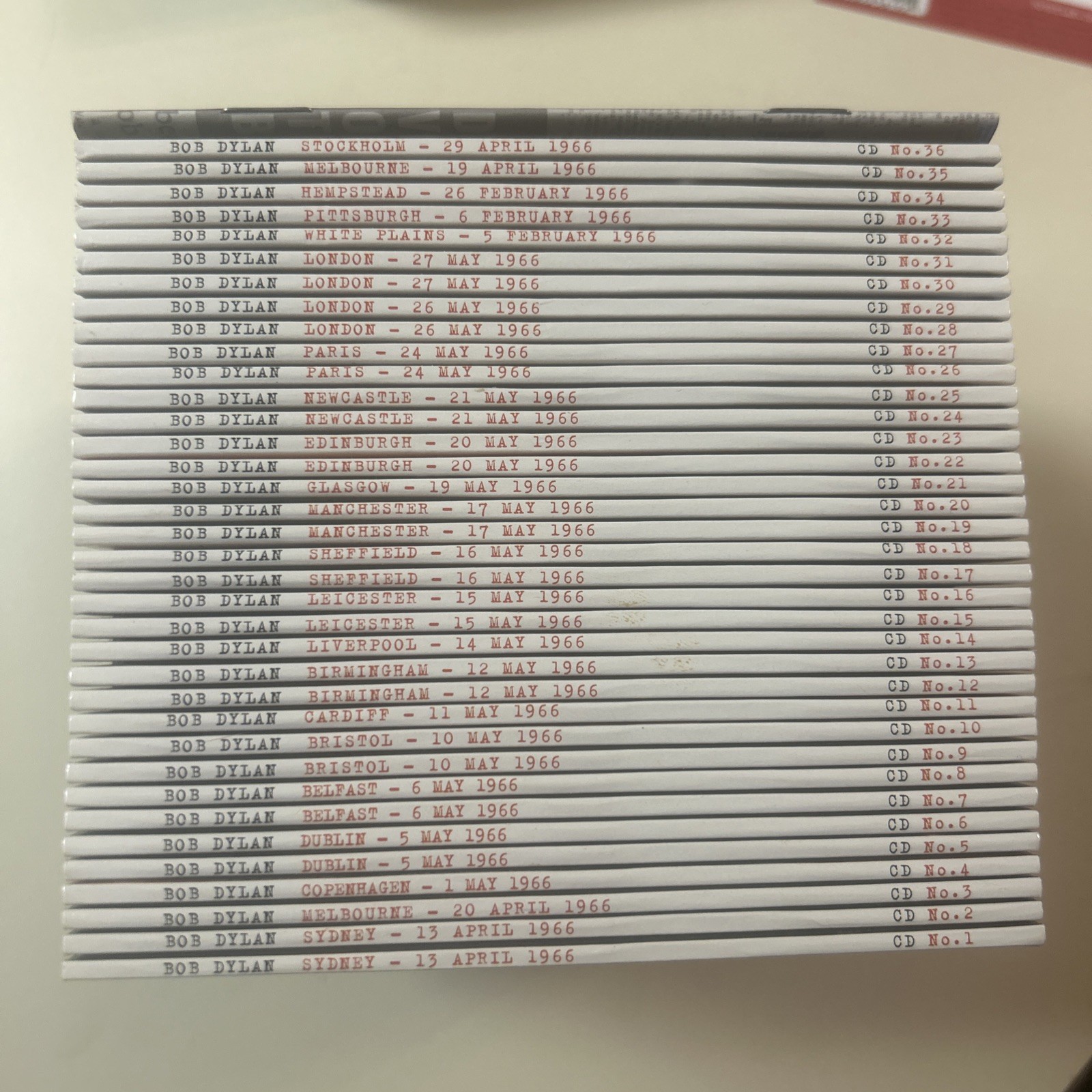 The 1966 Live Recordings by Bob Dylan (CD, 2016)