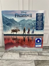 Disney Frozen II 2 Soundtrack Walmart Exclusive Translucent Blue Vinyl LP 2019 picture