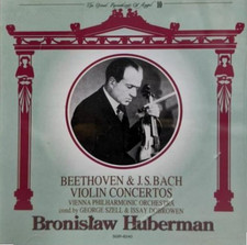 Bronislaw Huberman Beethoven Bach Violin Concertos EMI Japan CD picture