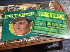 Hank Williams Vinyl LPs vid addded picture