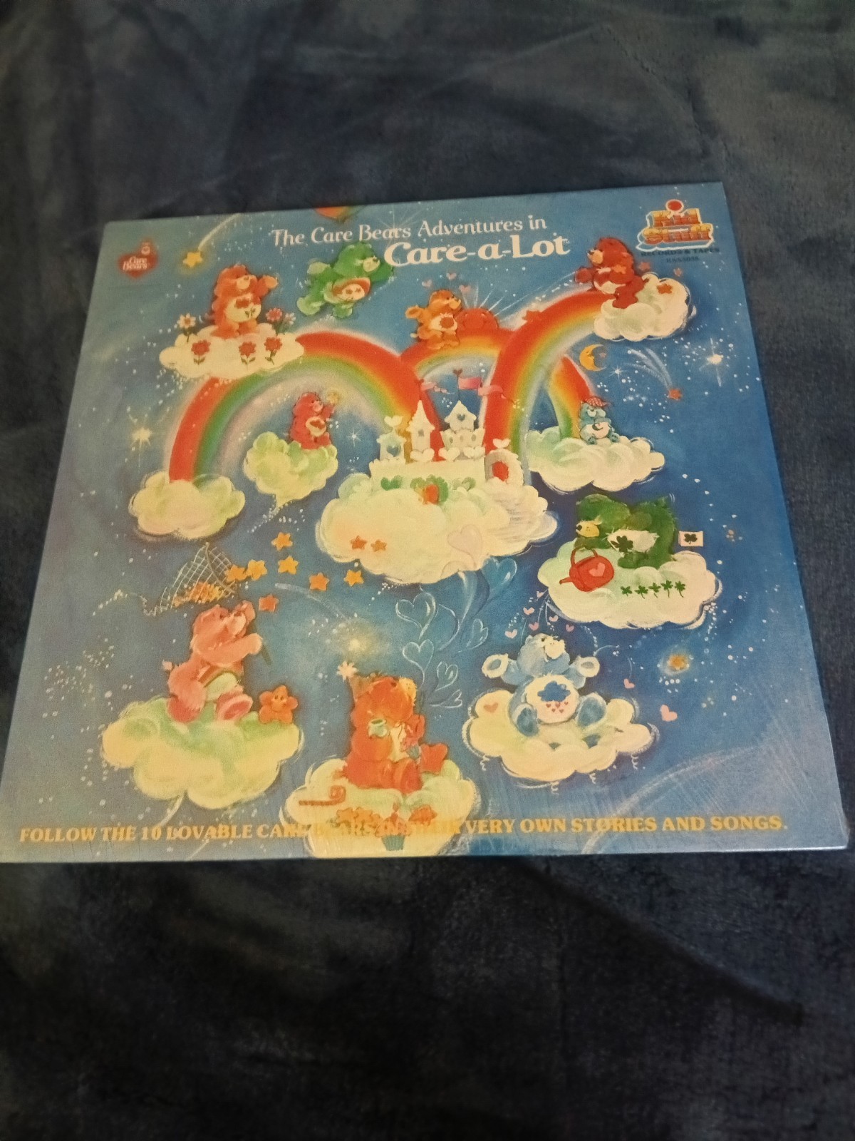 The Care Bears Adventures in Care-A-Lot Vinyl LP Record Album Super Clean