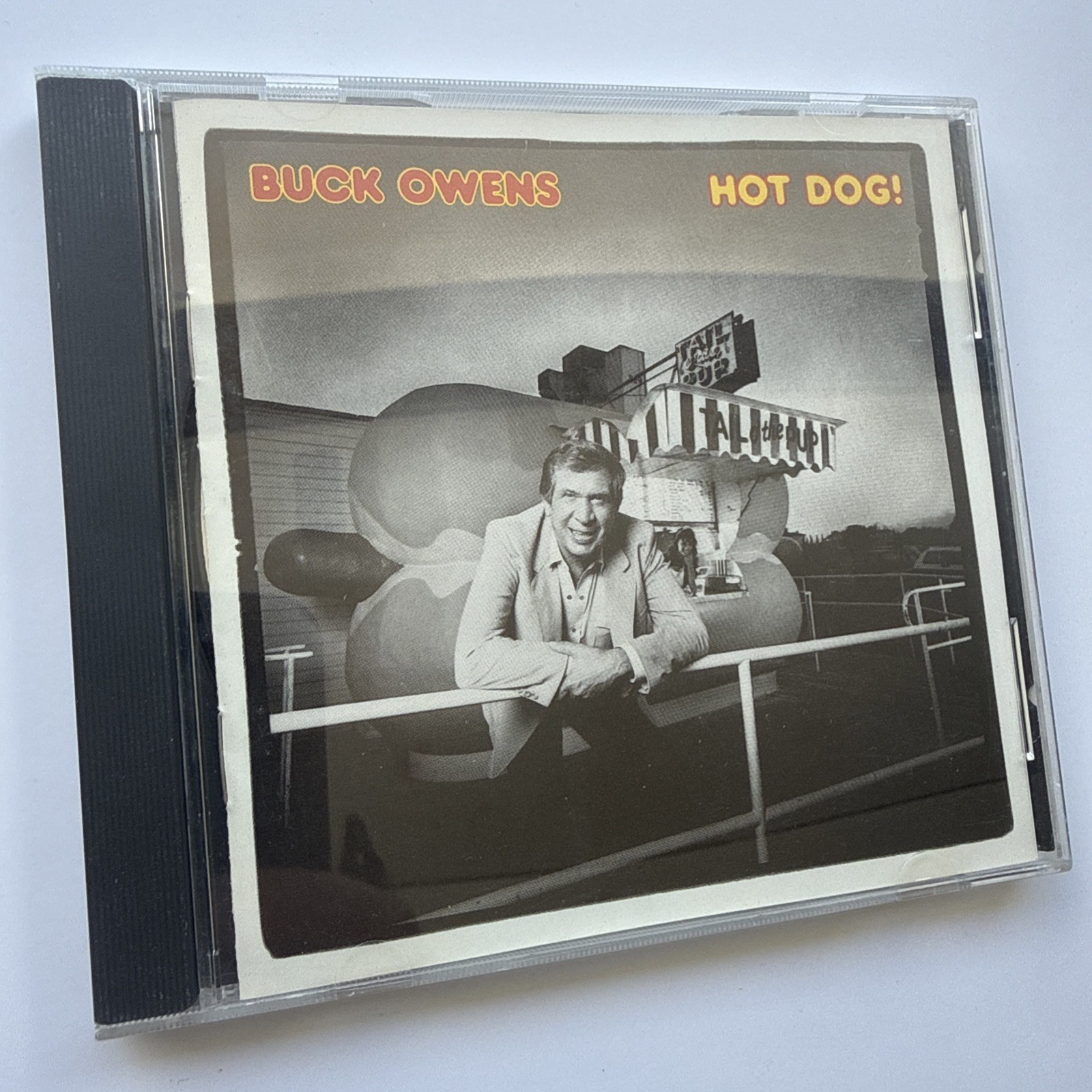 BUCK OWENS HOT DOG 1988 CD Capitol Records Rare Dwight Yoakam 10 tracks