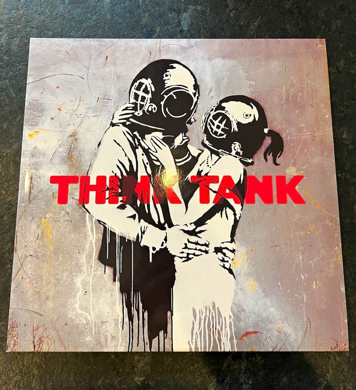Blur Think Tank 2LP Vinyl 180g Remastered Banksy Artwork NM 2012 Gorillaz