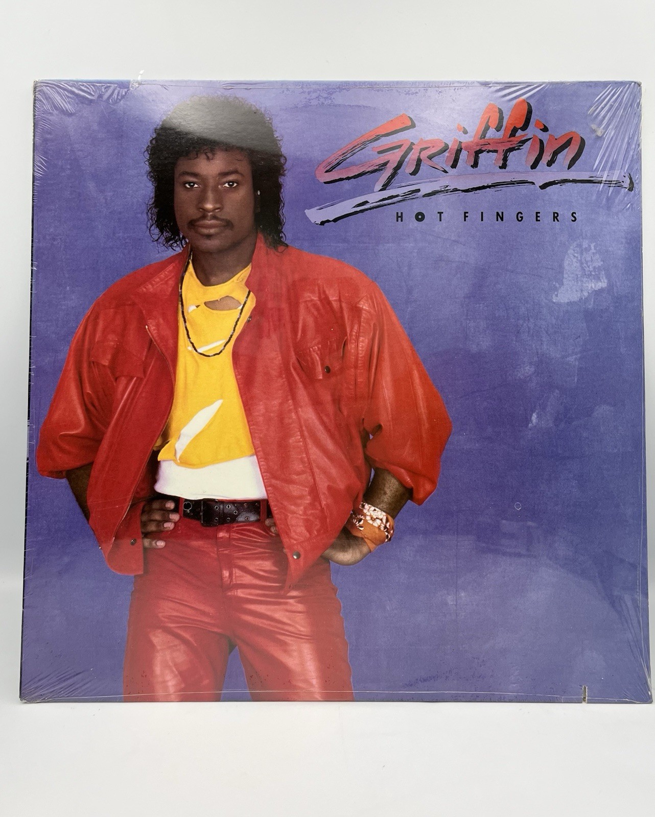 Vtg 1984 Reggie Griffin Hot Fingers Vinyl LP Record P7350A 80\'s Funk New~Sealed