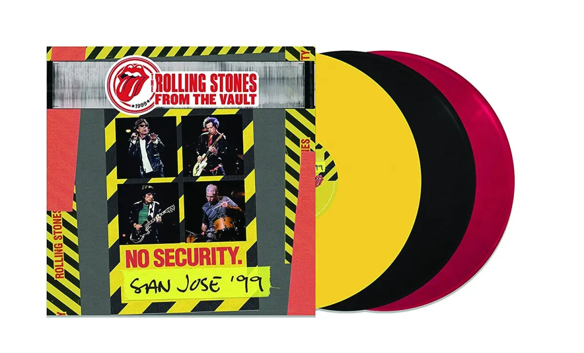 ROLLING STONES FROM THE VAULT: NO SECURITY SAN JOSE '99 - 3XLP