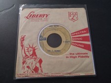 The T-Bones – Rail Vette & Draggin' FAIR GRADE PROMO 45RPM Liberty Record 1964 picture