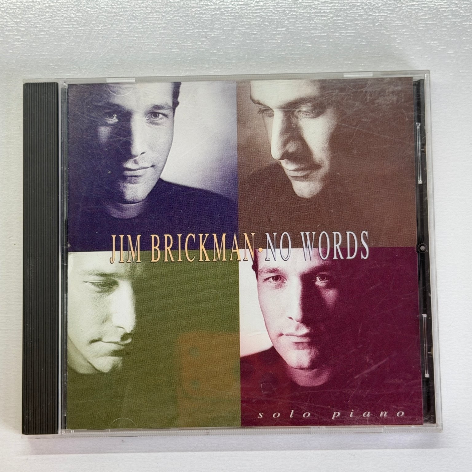 Jim Brickman – No Words CD 1994 Solo Piano New Age Windham Hill Records