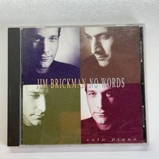 Jim Brickman – No Words CD 1994 Solo Piano New Age Windham Hill Records picture
