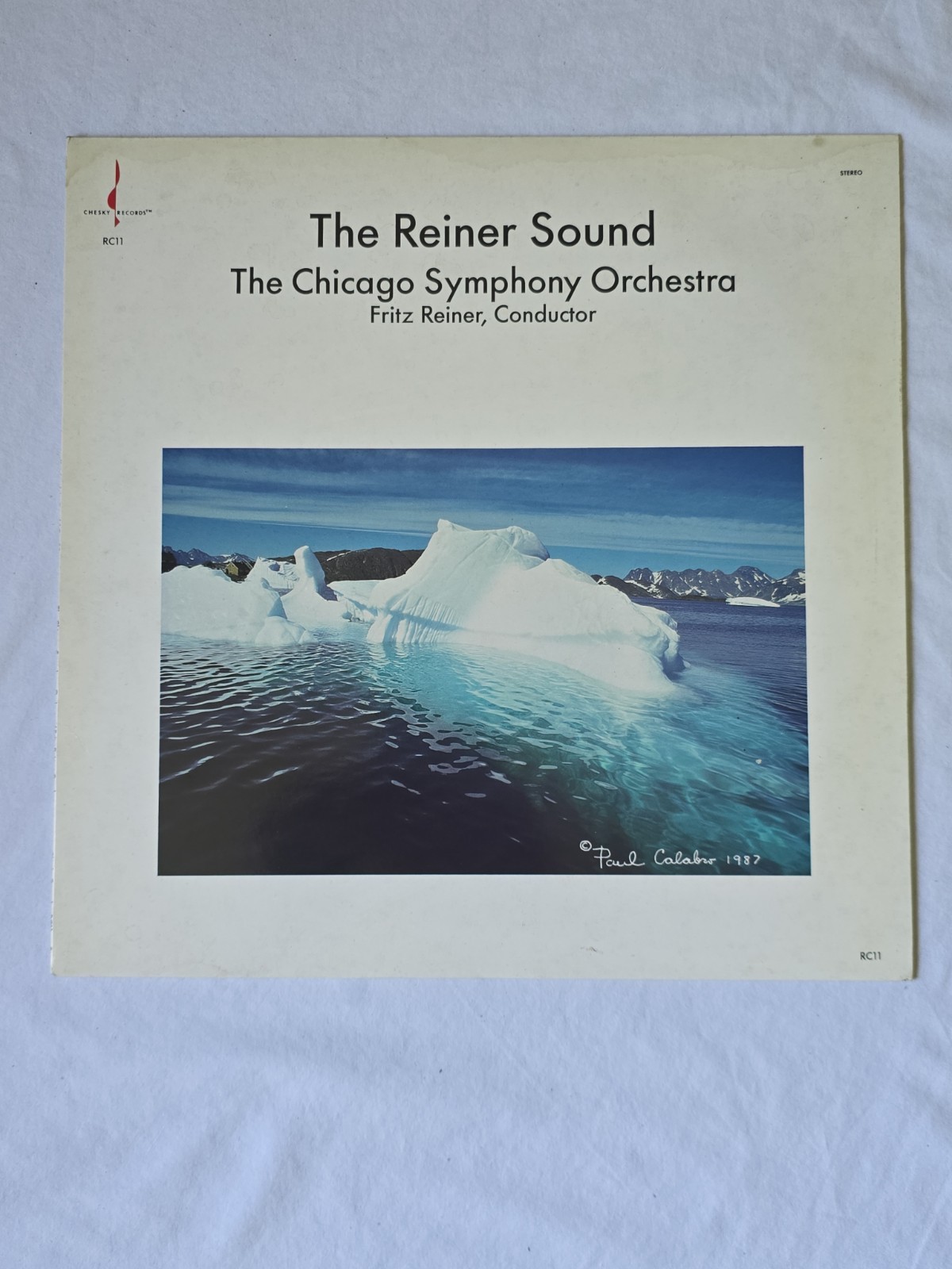 CHESKY RC11 - THE REINER SOUND - Ravel Chicago - ST LP (Audiophile) - MINT