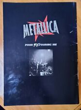 Metallica VINTAGE 1996-97-98 Tour PROGRAMME Load Re-Load Collectors Item Rare  picture
