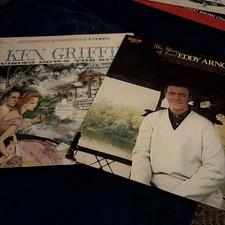 Lot of 2-vintage-Eddy Arnold and Ken Griffin  picture