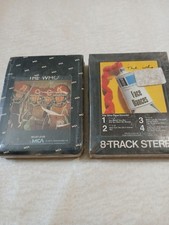 Vintage The Who Factory Sealed 8 Tracks. Face Dances & Odds and Sods picture