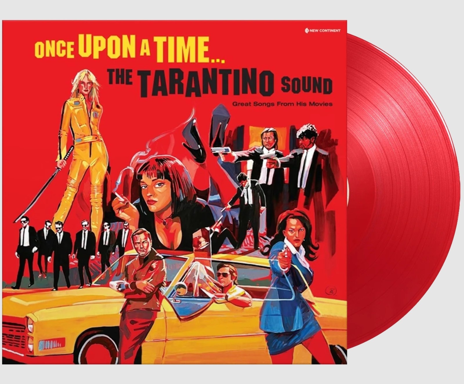 Once Upon A Time The Tarantino Sound LP 180g Red Vinyl Quentin Greatest Hits NEW