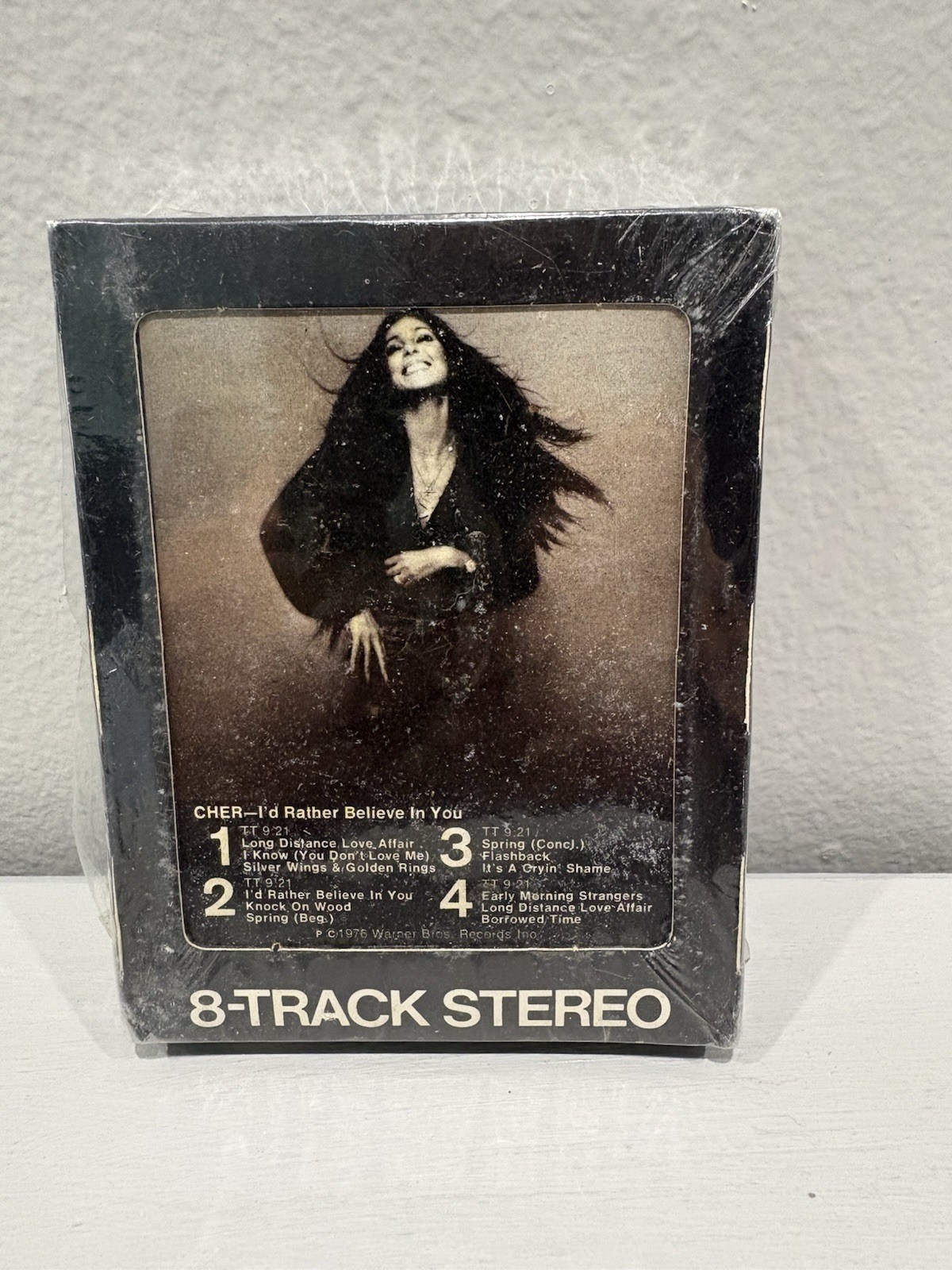 Cher 8-Track Tape 1976 I’d Rather Believe In You VINTAGE SEALED Rare OOP
