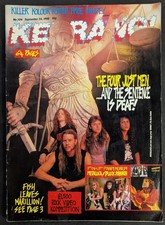 Kerrang Magazine Issue No. 206 Sep 24, 1988 - Metallica, Blue Oyster Cult picture