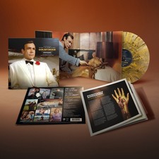 GOLDFINGER Remaster VINYL BODY PAINT GOLD Ltd 300 Edition La-La land Records OOP picture