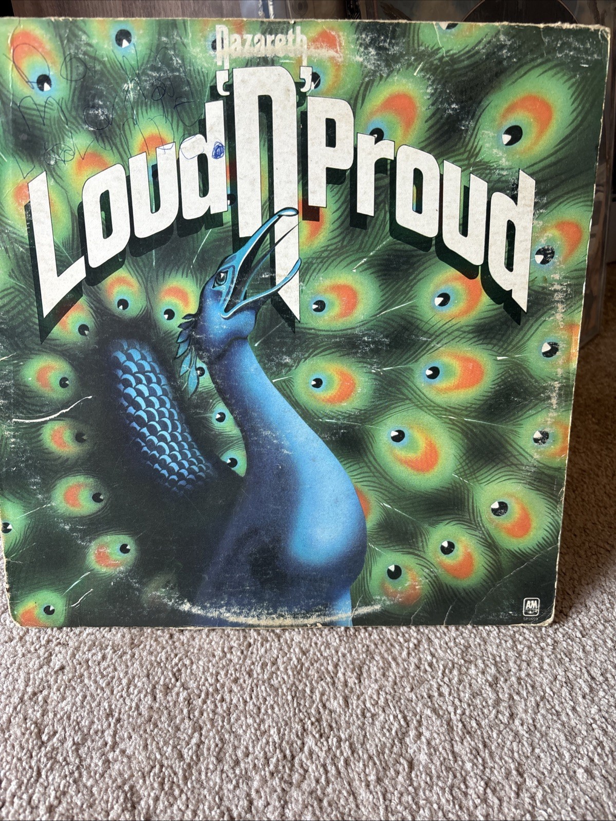 Nazareth Loud And Proud Vg Plus Record