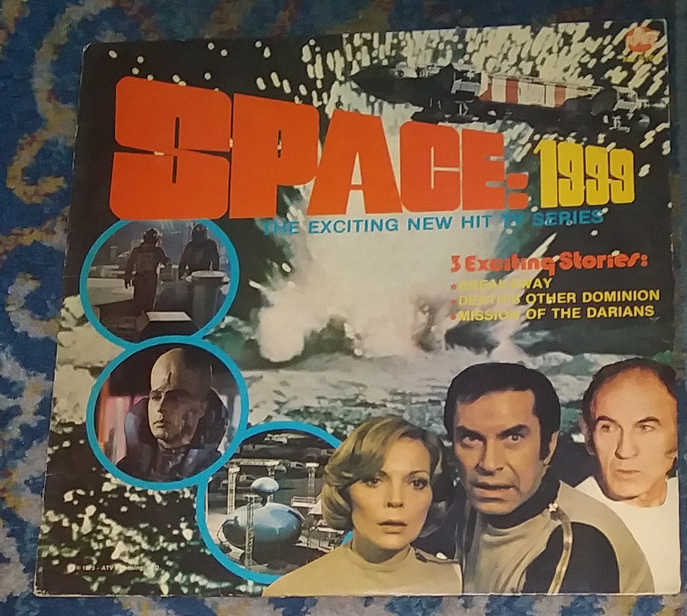 SPACE: 1999 / VARIOUS 1975 POWER LP 8162 Barbara Bain, Martin Landau Photo Cover