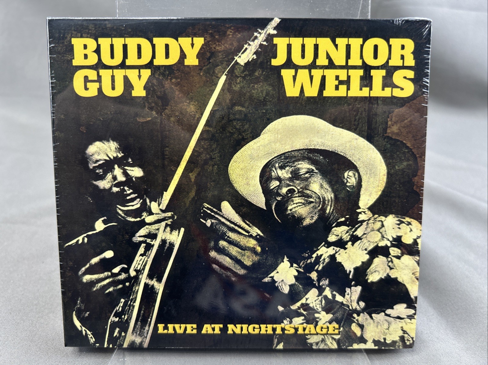 LIVE AT NIGHTSTAGE by Junior Wells & Buddy Guy (CD & DVD, 2024) NIB NEW SEALED