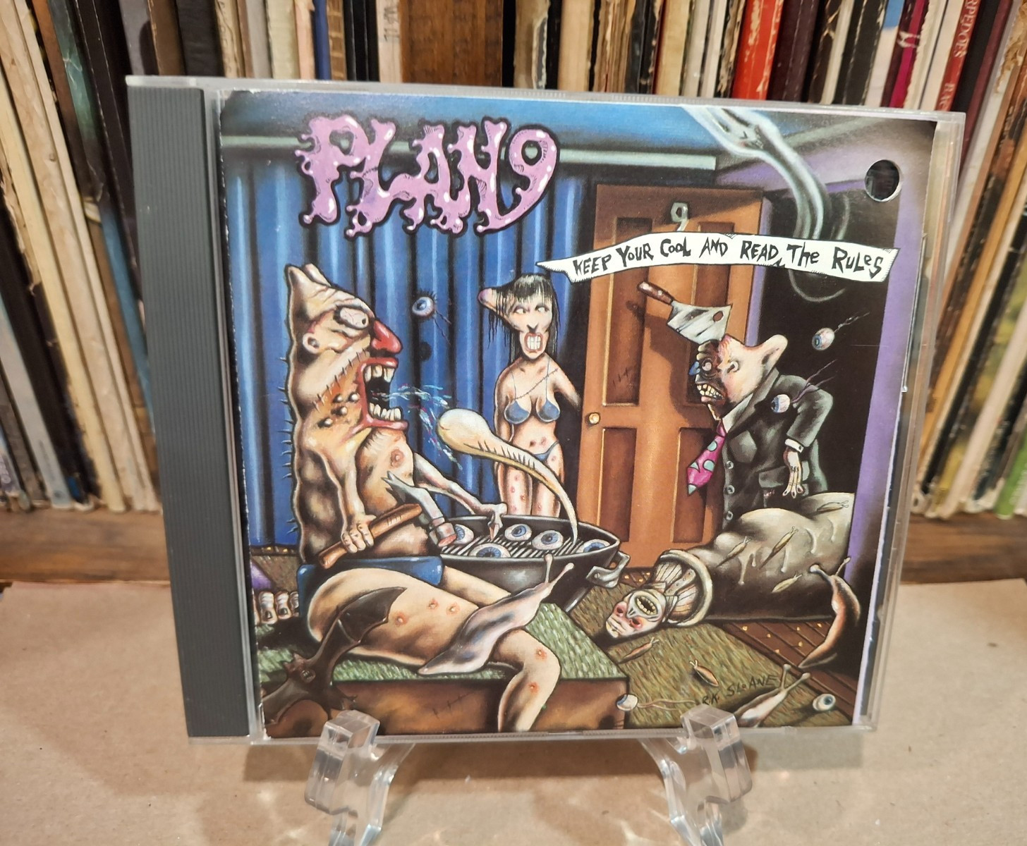 Plan 9 - Keep Your Cool And Read The Rules (CD, 1985) Pink Dust Records - Punk