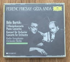 Bartok: 3 Piano Concertos, Concerto for Orchestra - Anda, Fricsay (2 CDs) picture
