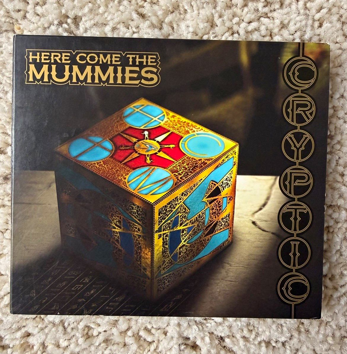 Here Come the Mummies Cryptic CD 2013 Rock Album CD Baby Jewel Case
