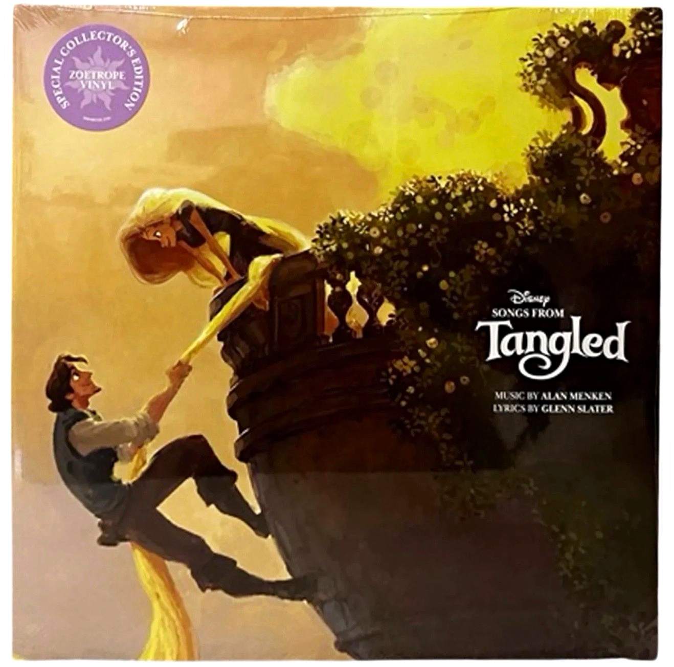 Disney Songs From Tangled Zoetrope Vinyl LP Special Collector's Picture Disc