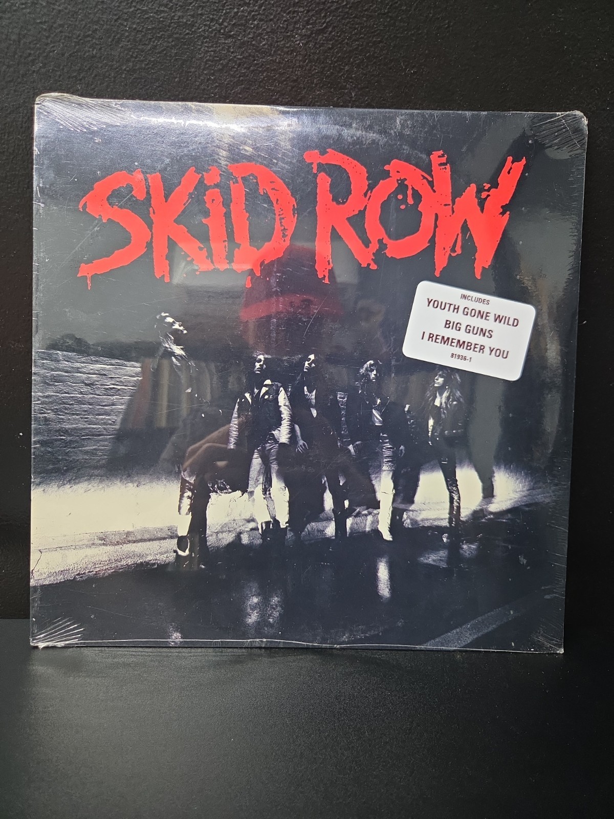 Skid Row Self Titled Lp Vinyl 1989 1st Press SEALED/NEW/Hype EX/Mint