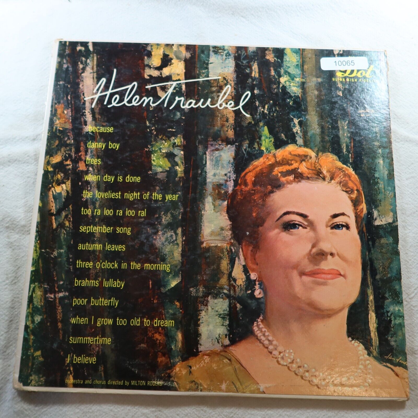 Helen Traubel Self Titled   Record Album Vinyl LP