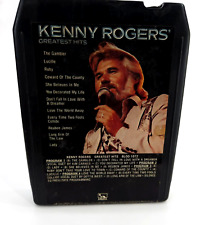 Kenny Rogers' 8 Track Stereo Tape Cartridge Greatest Hits 8LOO-1072 Liberty 1980 picture