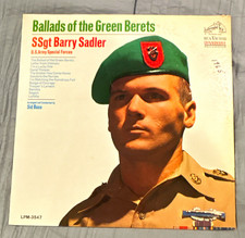 SSgt Barry Sadler Ballads of the Green Berets RCA Victor LPM-3547 LP 1966 picture