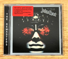 RARE New 1st Edition Judas Priest Hell Bent For Leather CD 2001 Red Hype Sticker picture