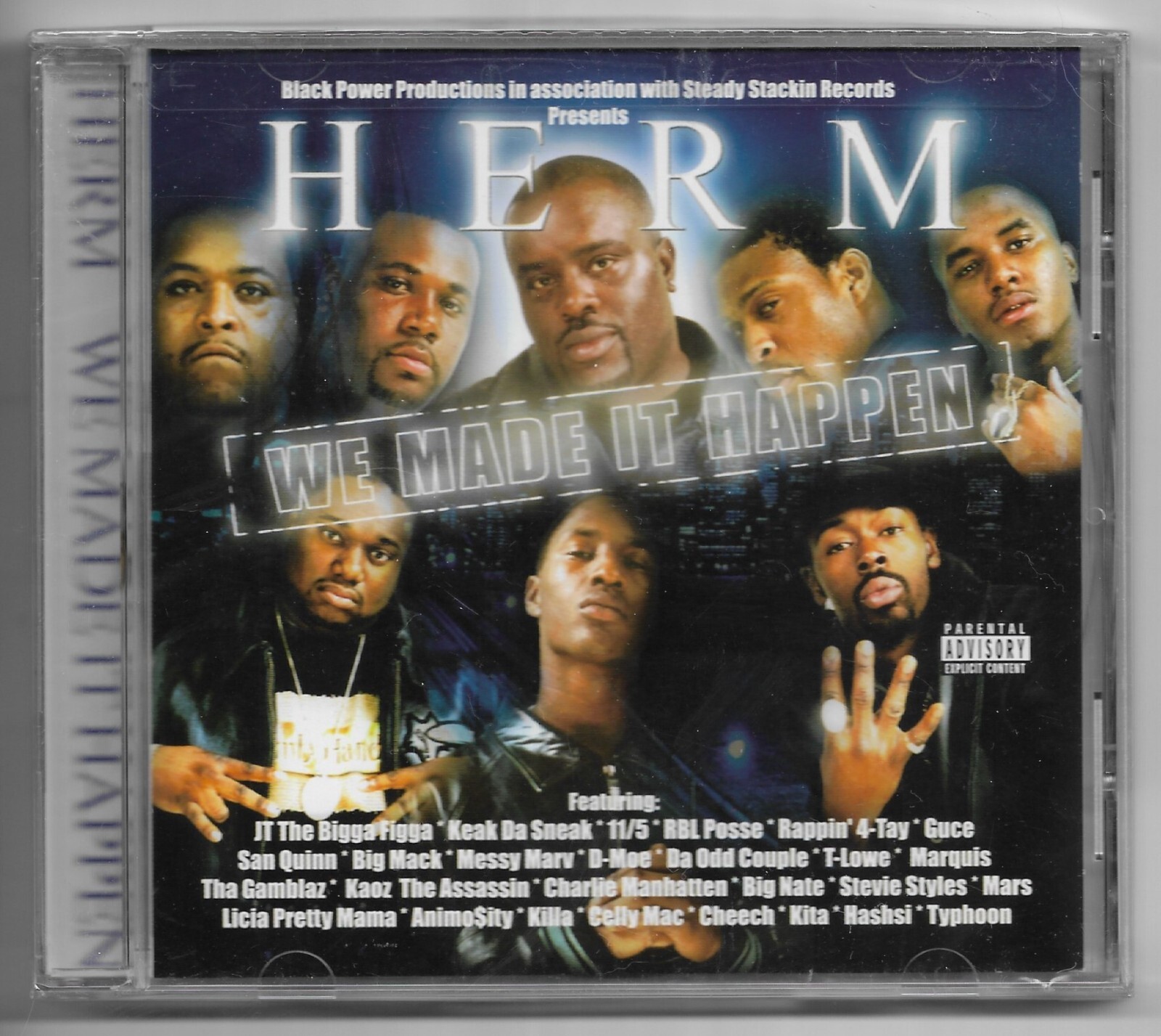 HERM - WE MADE IT HAPPEN * 2002 * SEALED * RBL * BIG MACK * 11/5 * GUCE * RARE
