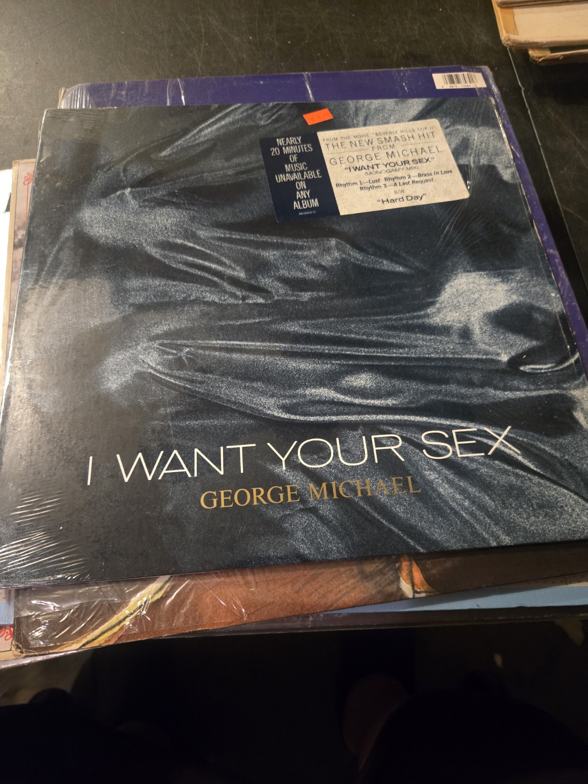 GEORGE MICHAEL - I WANT YOUR SEX 1987 1ST PRESS VINYL MAXI-SINGLE RECORD SHRINK