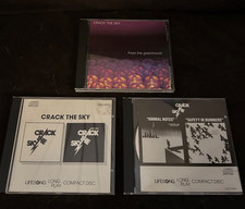 Lot of 3 Vintage Crack the Sky CDs - Progressive Art Rock picture