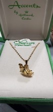 Hallmark Little Gallery Necklace with Kermit & His Banjo Necklace  Hard to Find picture