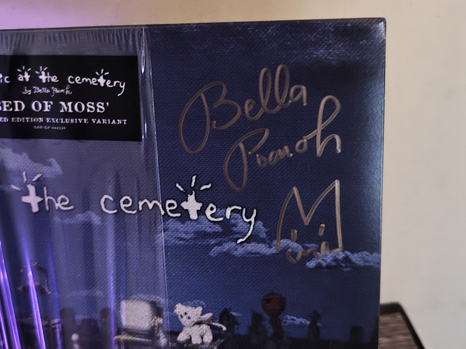 Bella Poarch - Picnic at the Cemetery Vinyl Record  SIGNED JACKET/COVER 