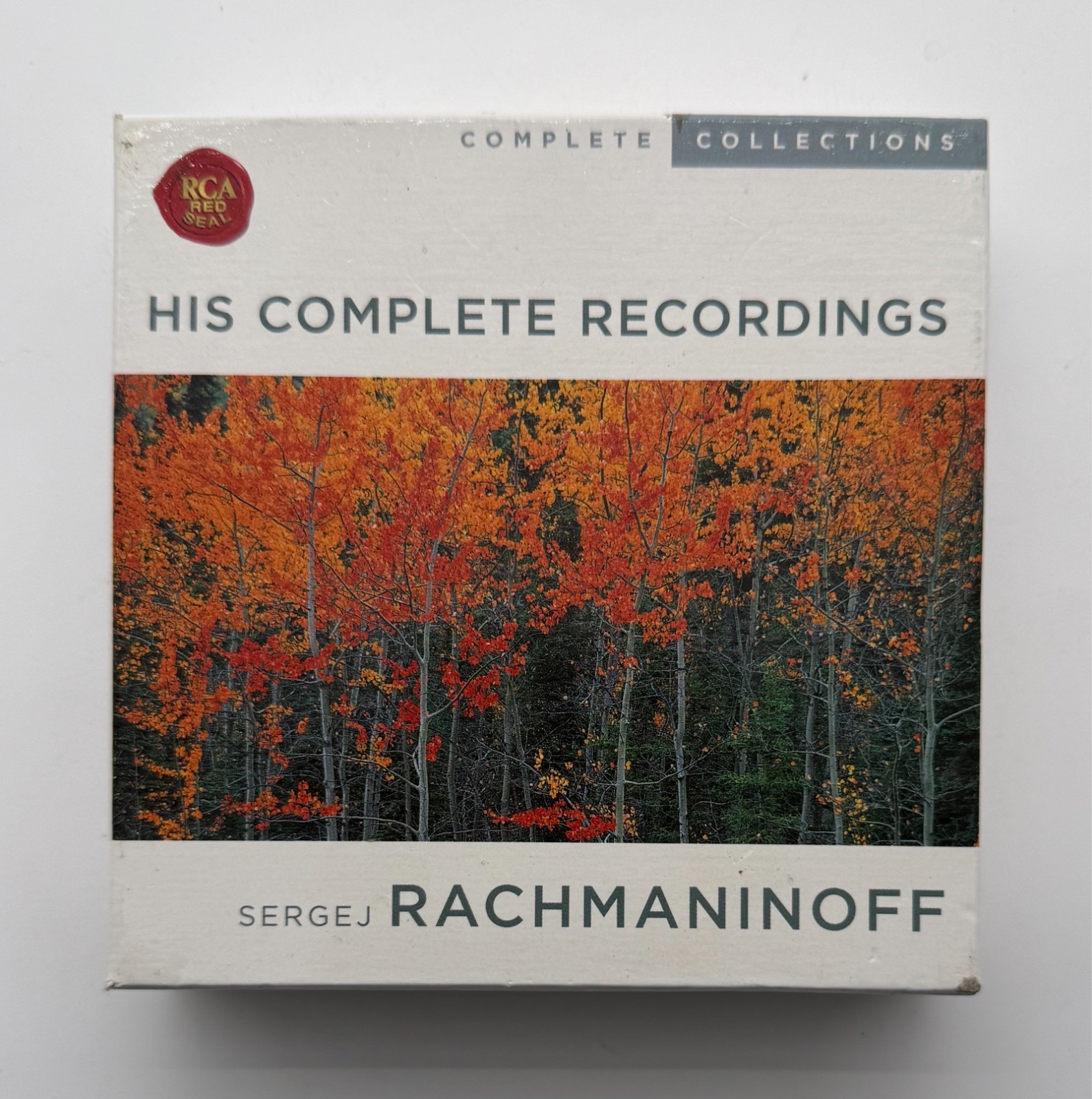 Rachmaninoff: The Complete Recordings 10-CD BOX SET Piano Concertos/Bach Chopin