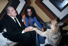Musician Alice Cooper And Actor Vincent Price Attend A Party 1975 OLD PHOTO 3 picture